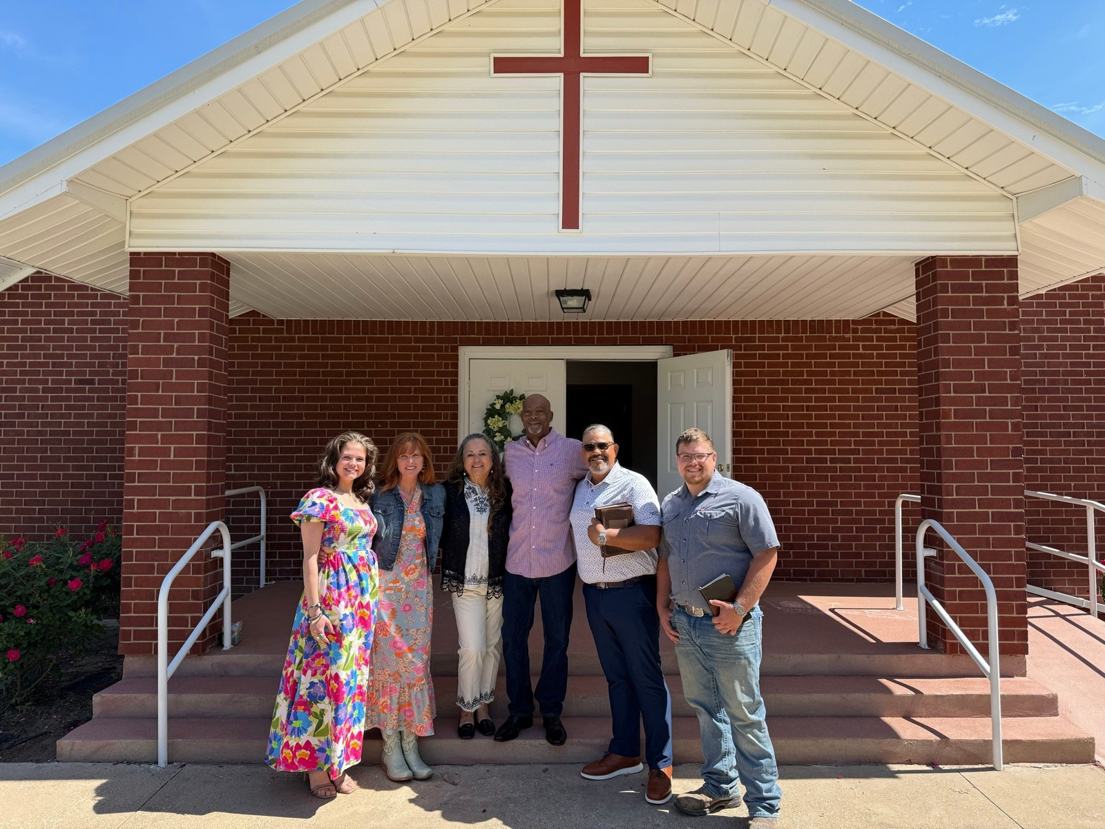 Church family at Shady Grove Church